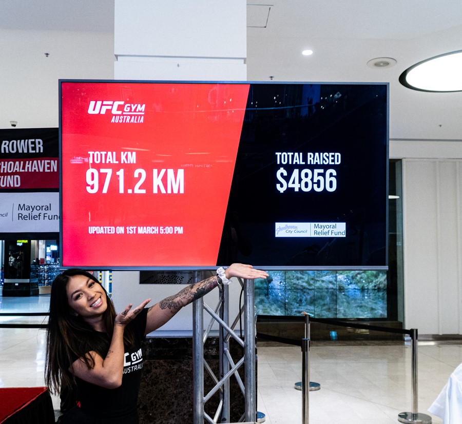 UFC Gym Bushfire Relay for Relief