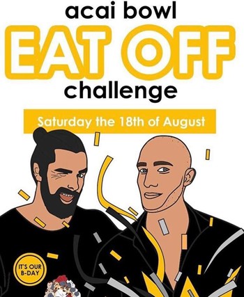 Acai Bowl Eat Off Challenge - 1st Birthday