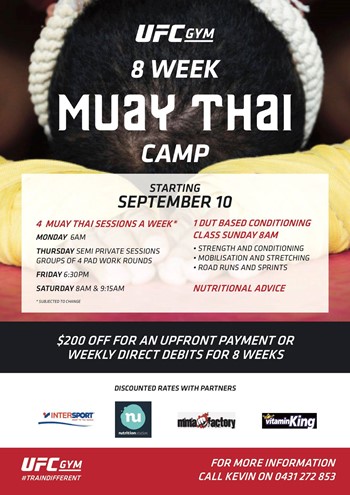 MUAY THAI CAMP - September 10