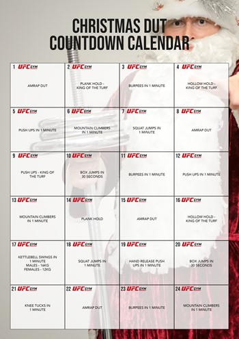 Christmas Calendar Countdown Challenges