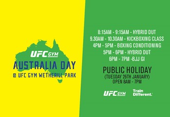 Australia Day Public Holiday