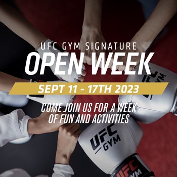 OPEN WEEK - 11th - 17th September, 2023